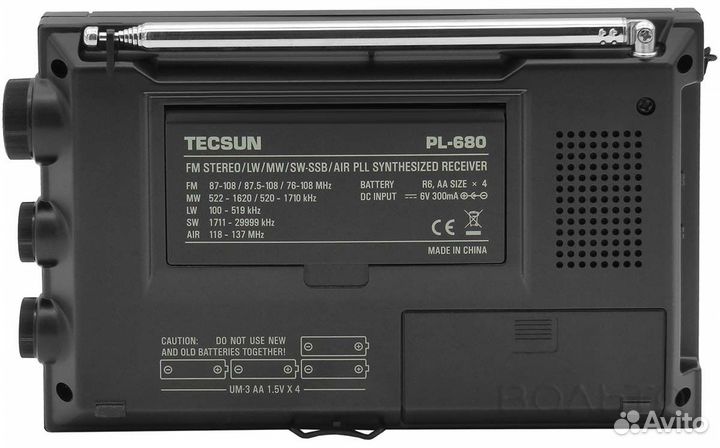 Всеволновый цифровой радиоприемник Tecsun PL-680