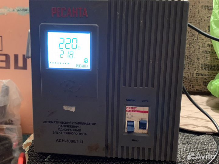 Автоматический стабилизатор напряжение однофазный