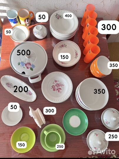 Фарфоровая посуда СССР