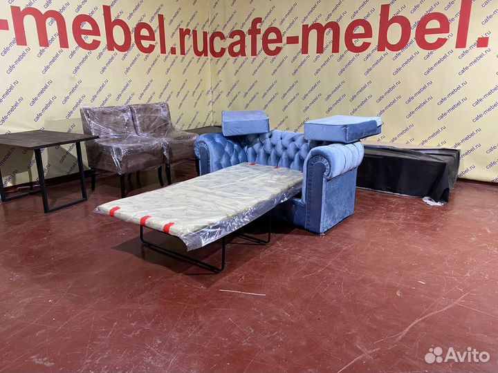 Диван Честер 2-х местный (французкая раскладушка)