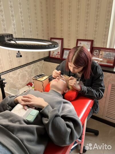 Обучение: наращивание ресниц