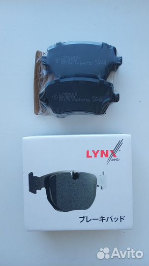 BD-5739 lynxauto Колодки тормозные Перед