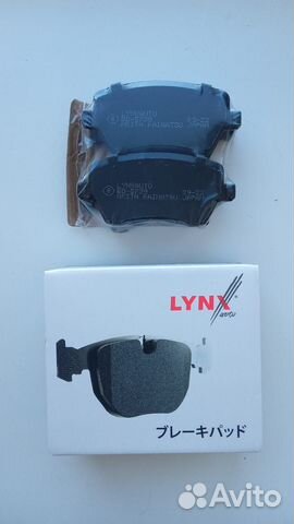 BD-5739 lynxauto Колодки тормозные Перед