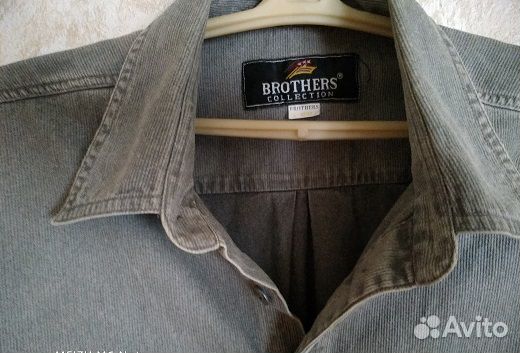 Рубашка мужская хлопок 56-58,бренд Brothers,Турция