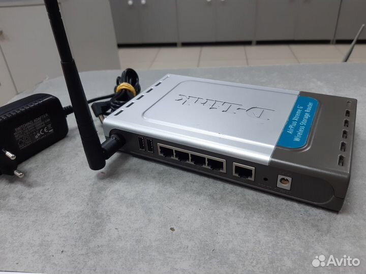 Маршрутизатор Сетевой LAN RJ-45 D-Link DI-624S