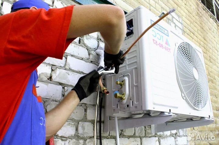 Установка сплит систем кондиционеров