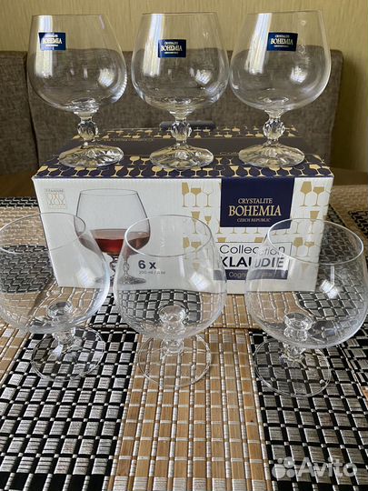 Набор фужеров Богемия