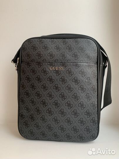 Мужская сумка guess через плечо