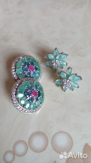 Изумруд в серебре