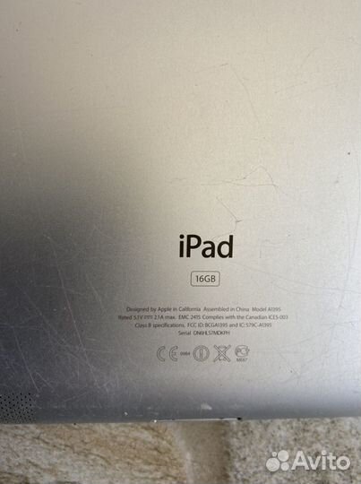 Планшет apple iPad