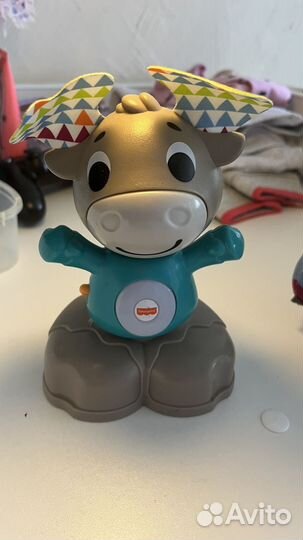 Интерактивные игрушки fisher price ленивец и лось