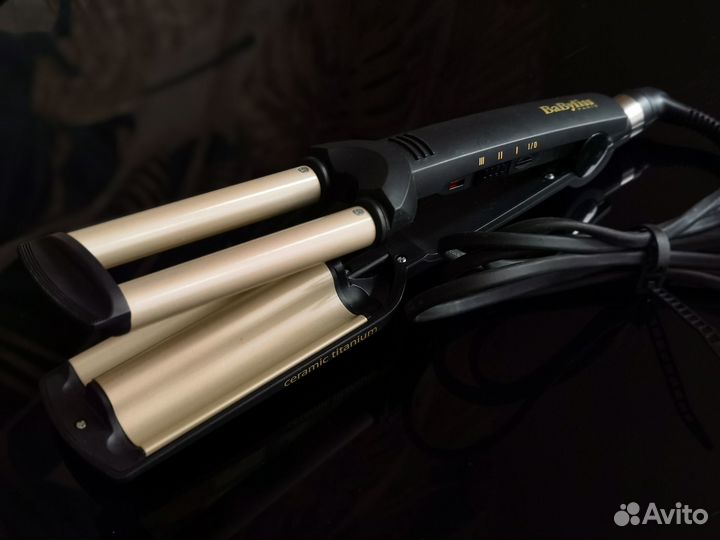 Плойка щипцы babyliss c260e волны