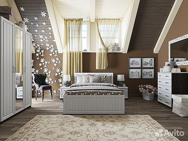 Модульная спальня прага 01