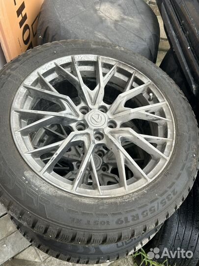 Колеса в сборе r19 зимние