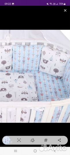 Бортики в кроватку