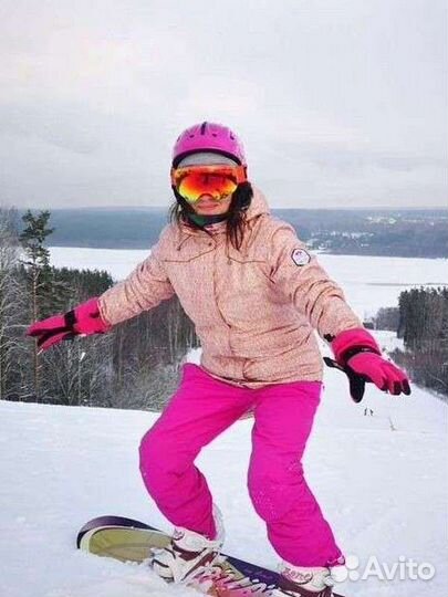 Горнолыжный комплект - шлем+маска