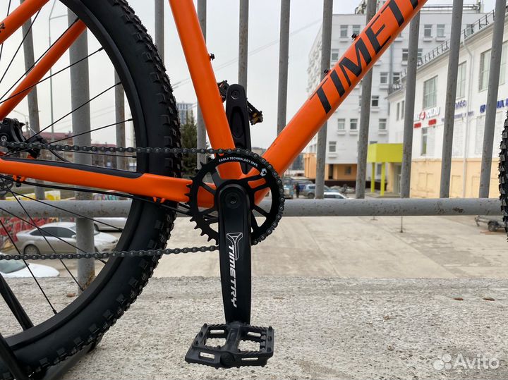 Велосипед timetry 29 на алюминиевой раме Shimano