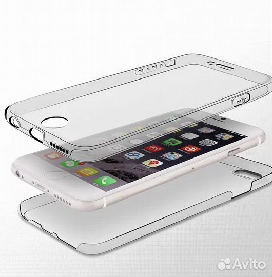 Силиконовые чехлы на iPhone