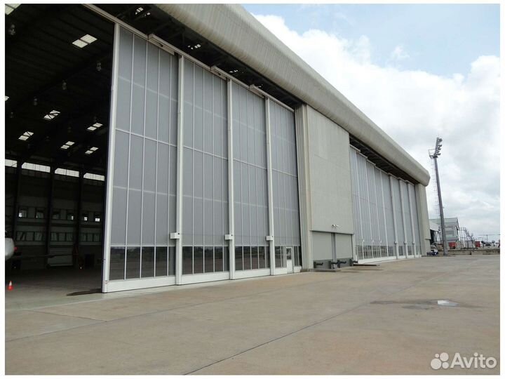 Ангарные ворота doorhan