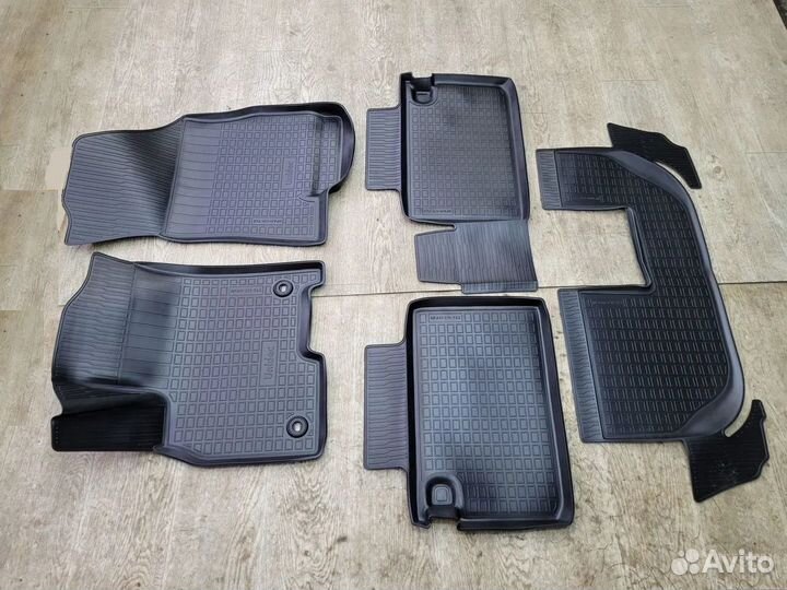 Ковры салона 3D chery Tiggo 8, кросс.7 мест, 2020