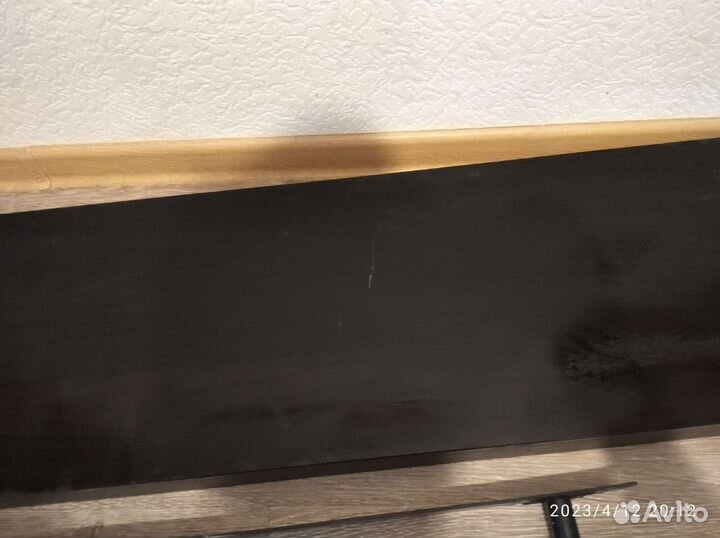 Полка настенная IKEA чёрная