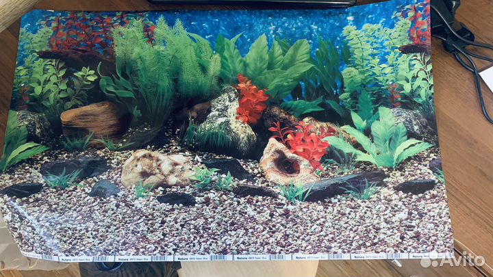 Аквариум 125л с тумбой(подсветка, фильтр, скребок)