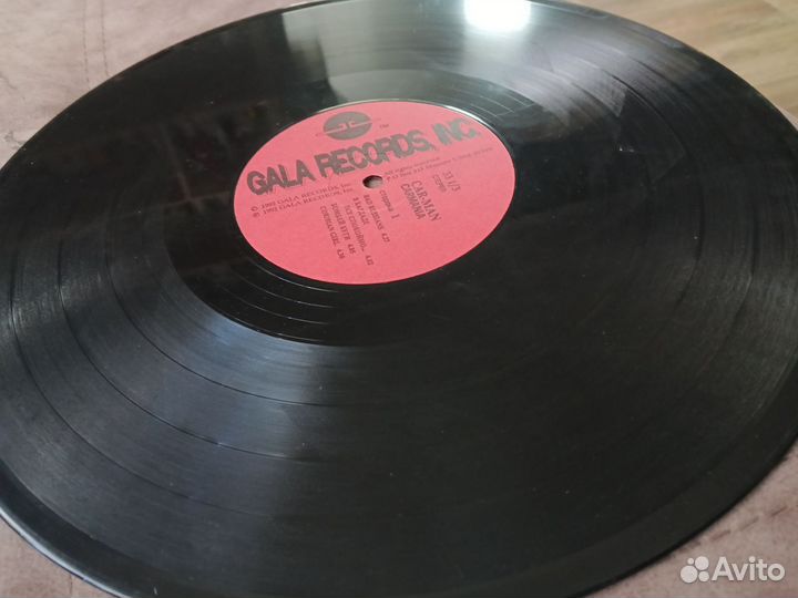 Виниловая пластинка группа Кармен