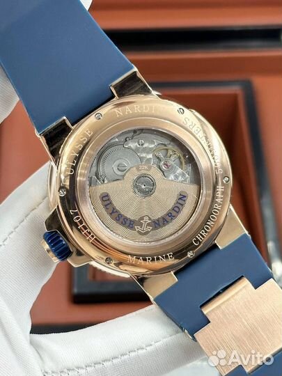 Мужские синие часы Ulysse Nardin