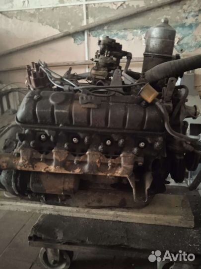 Двигатель газ 53