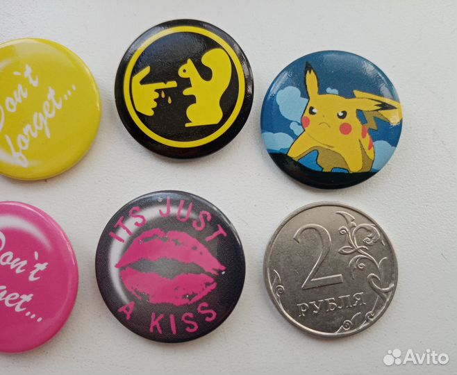 Брендовые значки.NEW