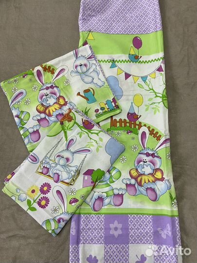 Детское постельное белье в детскую кроватку