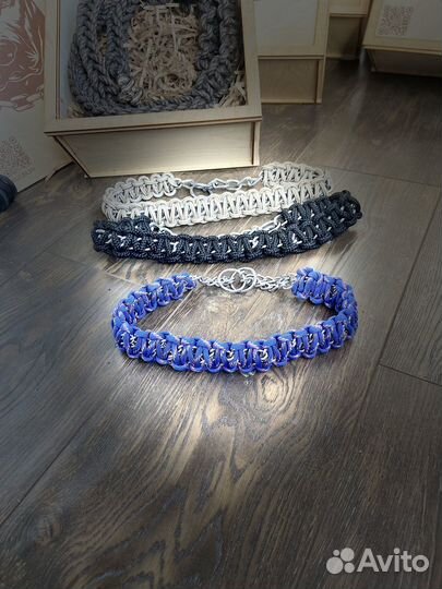 Поводок для собак крупных пород ручной работы