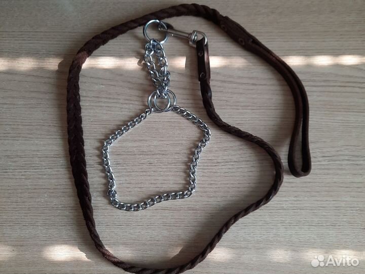 Ошейник с поводком для собак