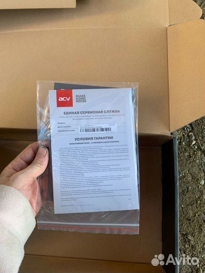 Усилитель acv vx 4.100