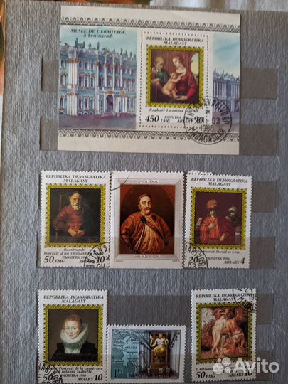 Марки СССР, зарубежные