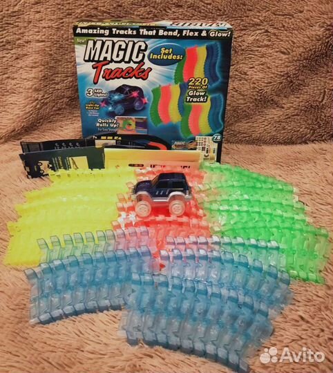 Новый Гибкий гоночный трэк Magic Tracks