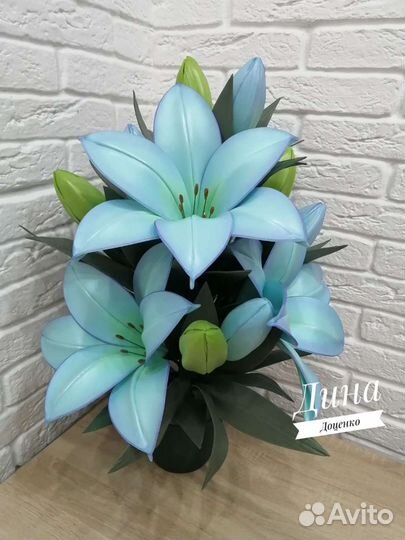 Светильник из изолона, ручной работы