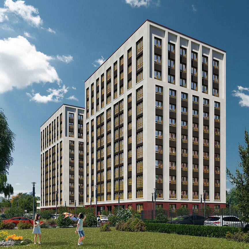 2-к. квартира, 53,9 м², 6/12 эт.