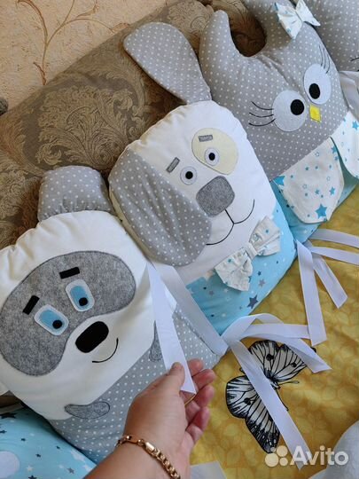 Бронь. Бортики в детскую кровать