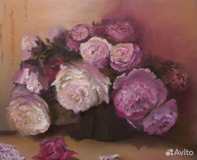 Картина маслом на холсте ручная работа