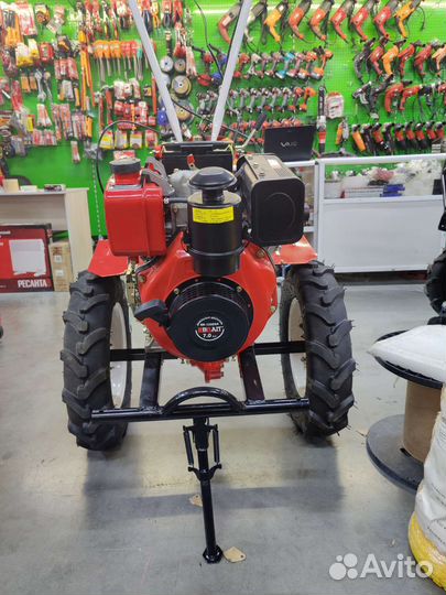 Мотоблок дизельный 7 л.с. Эл. Старт. акб