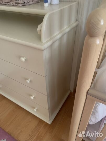 Комод детский с пеленальным столиком, откидным
