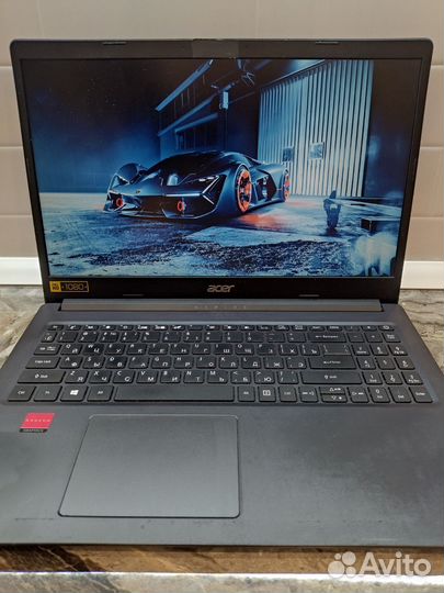 Игровой Acer AMD A6-9220e/SSD256/Radeon530/FHD