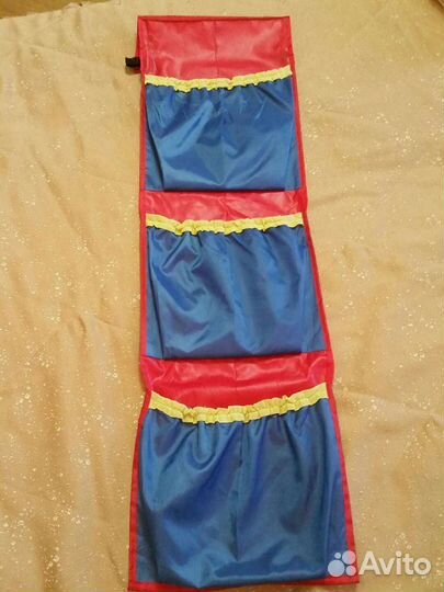 Кармашки для одежды на ящик в детский сад