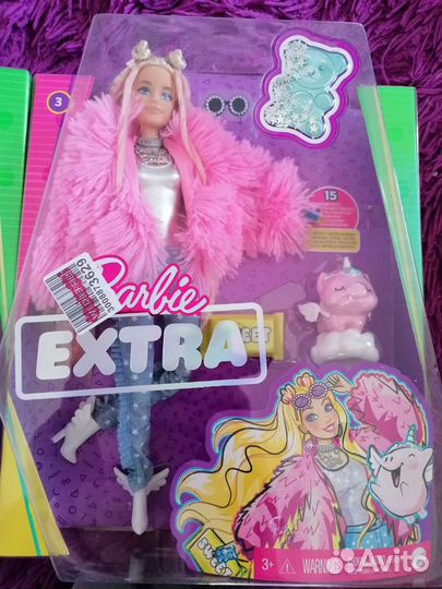 Новые куклы barbie Extra и wild hears crew