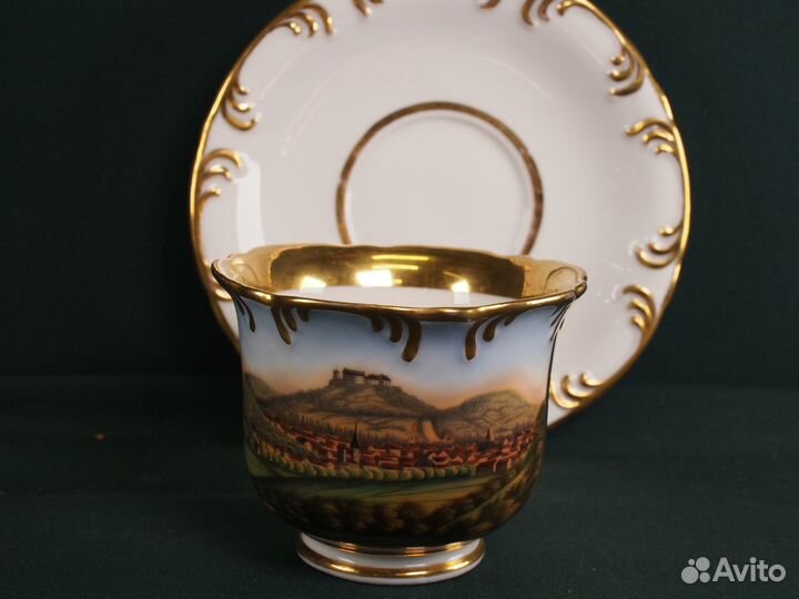 Коллекционная чайная пара. Франция