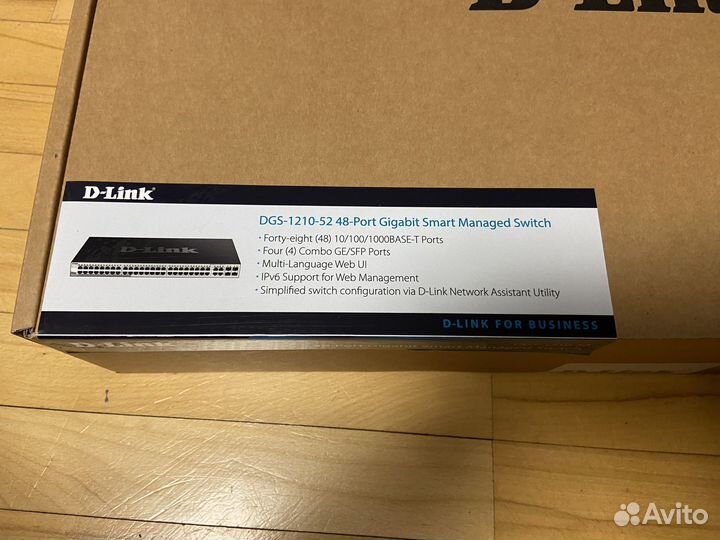 Свитч DLink DGS-1210-52