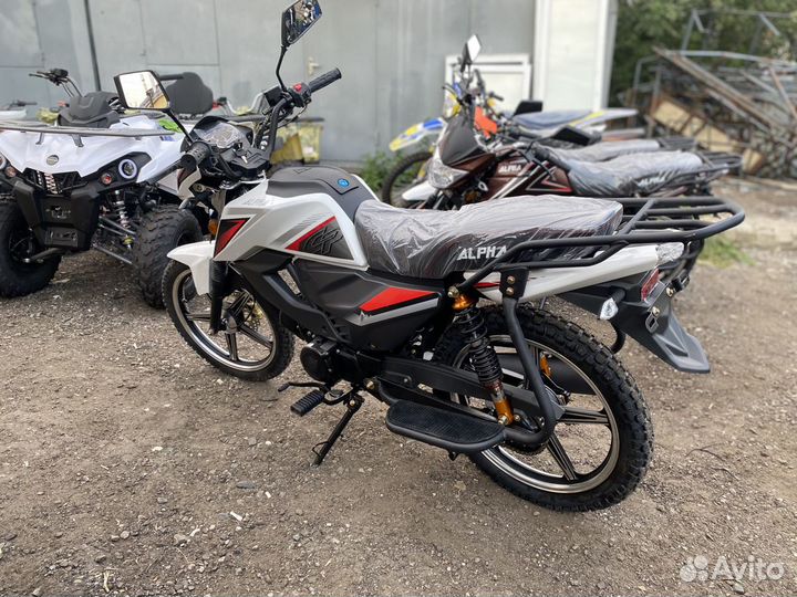Новый мопед alpha RS 11 champ Белый в Воронеже