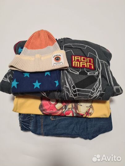 Пакет одежды для мальчика 110 116 122
