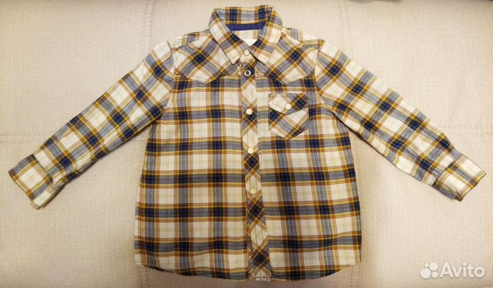 Рубашки на 1-2 года